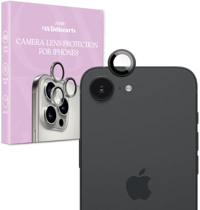 xoxo Wildhearts Camera Lens Protector geschikt voor iPhone 17e - Lens protectie - 9H Gehard Glas - Eenvoudige Installatie - Glasplaatje - Camera bescherming