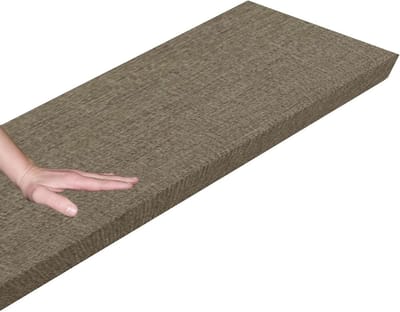 Bank Kussen Outdoor - Zitkussen Tuinbank - Comfortabel Zitten - Anti-slip Bodem - 110x55x5cm - Lichtbruin