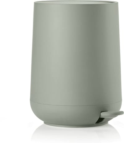 Zone Denmark Nova Pedaalemmer - Prullenbak Badkamer Softclose - Afvalemmer Klein - Toilet & Badkamer Accessoires - Kunststof - 5 liter - 29 x 23 cm - Matcha Green (groen)