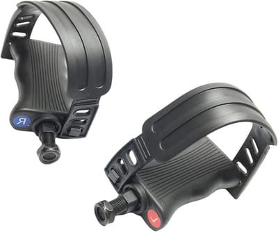 Fiets Pedalen - Vervangende Onderdelen - Indoor Fitness - Verstelbare Riem - 13.5 cm - Zwart