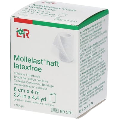 Mollelast Haft Windel Adh Lat.free 6cmx 4m 89591