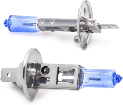 H1 Gloeilampen - Halogeen Lampen - Betere Zichtbaarheid - 50% Meer Licht - Set van 2 - Super Wit
