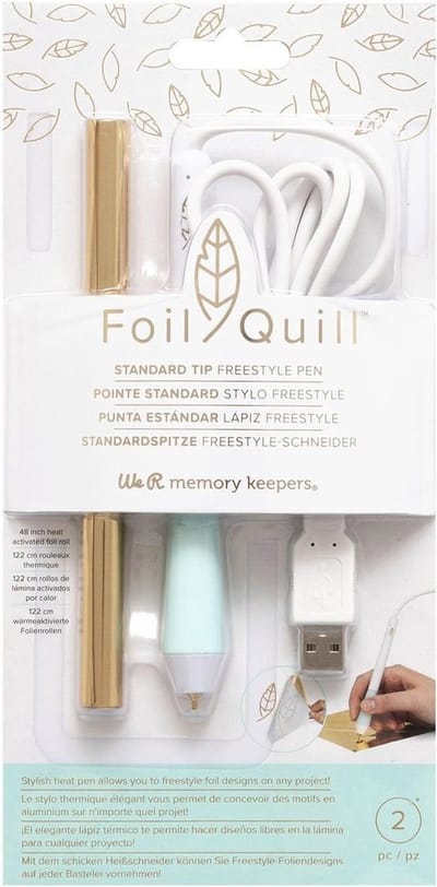 Foil Quill Freestyle Pen met standaardtip - We R Memory Keepers - Hittefolie Folie Techniek | Heat Tool Hobbygereedschap