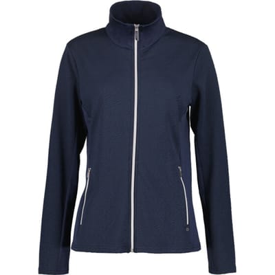 LUHTA - ilvesoja - Fleece sweater met rits dames - Blauw