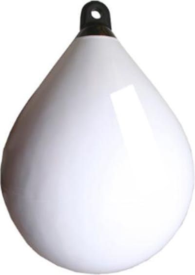 Allpa witte Kogelfender Ø 55 x 73 cm