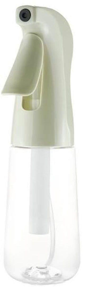 200 ml Sprayflacon – Herbruikbare fijne verstuiver – Alcoholverstuiver voor reiniging – Geschikt voor haar, gezicht, planten en persoonlijke verzorging – Lichtgroen – 6 x 6 x 20,5 cm