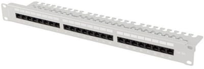 Patch Panel 24 UTP-Poorten Categorie 6 Lanberg PPUA-1124-S