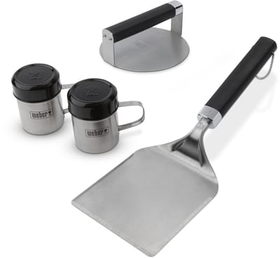 Weber Smashed Burger set