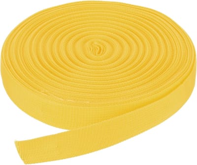 Platte Band - Nylon Singelband - Doe-het-zelf Projecten - Sterk Slijtvast - 45 Meter x 25mm - Geel
