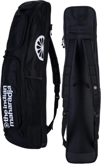 Hockey Tas - Sporttas Uitrusting - Hockey Wedstrijd - Ruim Compartiment - 90x18x22cm - Zwart