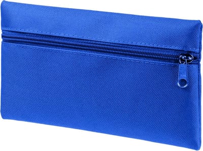 Grote Rits Etui - Tas Organizer Pennenhouder - Kantoorbenodigdheden Opbergen - Duurzaam Polyester Materiaal - 21x14cm - Bright Royal