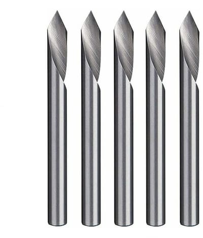 Graveer Bits Set - V Snijders - Precisie Graveren - Wolfraamstaal - 5 stuks - Metaal