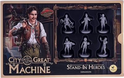 City of the Great Machine: Stand-In Heroes - Uitbreiding - Bordspel - Engelstalig - Crowd Games