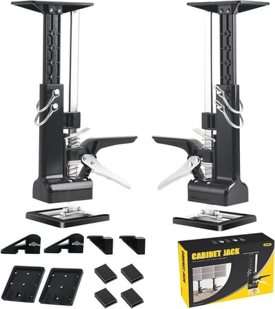 2 Pack Arbeidsbesparende Arm Jack voor Tegel- en Meubelinstallatie - 200kg Capaciteit