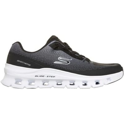 Skechers Heren Glide Step Pro Waverra Slip Ins Sneakers Black White
