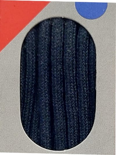 Bob Veter - Donker Blauw - Dun Rond - Lengte 120 cm - Dikte 2 mm - Schoenveter