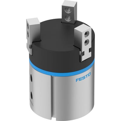 Festo Driepuntsgrijper 6mm Slag - Bouwgrootte 50 Dubbelwerkend - 1259496 - P2HUQ
