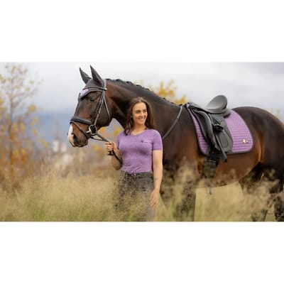 Dressuurmat voor paarden LeMieux Earth