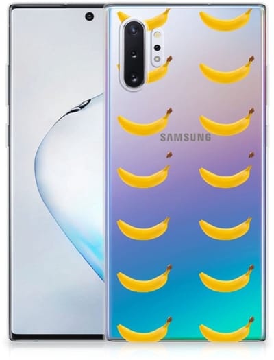 Samsung Galaxy Note 10 Plus Siliconen Case Banana