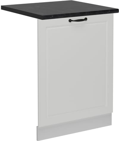 Vicco R-Line Vaatwasserfrontpaneel – 60 cm, WB Antraciet Wit Landhuis