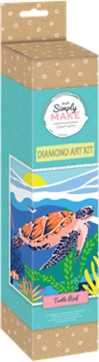 Docrafts Simply Make Diamond Art Kit Turtle Reef