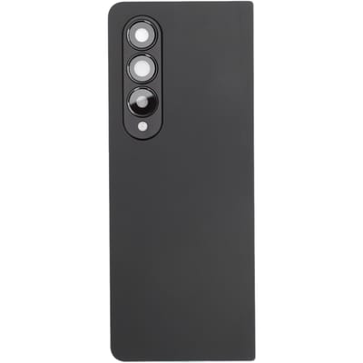 Achterkant Glas Vervanging voor Galaxy Z Fold 4 5G F936 Telefoon Achterpaneel Cover Behuizing Achterdeur met zwart