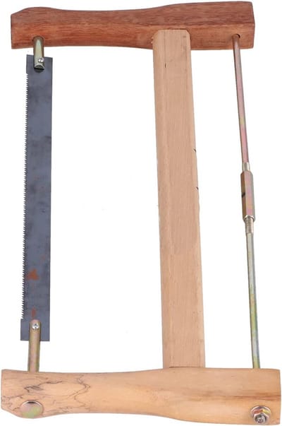 Frame zaag - Houtzaag boogzaag - Houtbewerking projecten - Teakwood handvat - 580 mm - Niet gespecificeerd