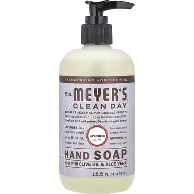 Mevr. Meyers Clean Day, Handzeep, Lavendelgeur, 12,5 fl oz (370 ml) white