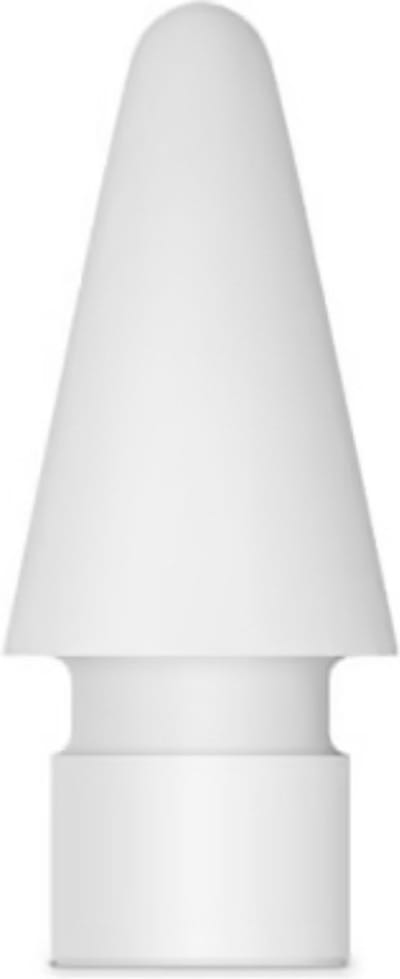 Replacement tip voor Apple Pencil 1/2 - 1 stuk - Geschikt voor Apple Pencil generatie 1 & 2 - Apple Pencil Punt Vervanger - Wit - OXILO