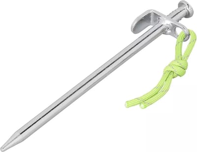 ProPlus Rotspen 20 cm - Heavy Duty - Gegalvaniseerd Staal met L-haak en Fluorescerende Kop