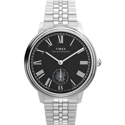 Timex Waterbury Metropolitan TW2Y23300 Horloge - Staal - Zilverkleurig - Ø 39 mm