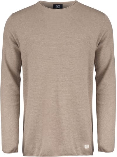 Cutter & Buck Carnation Sweater Heren 355426 - Taupe - XL