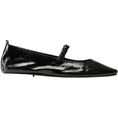 Leren ballerina's voor dames Odaje Serra