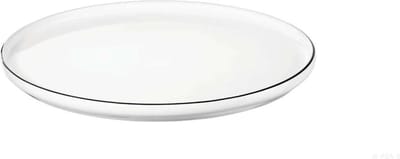 ASA Selection | Gebaks Bord | Oco Ligne Noire | Rond | Porselein | Wit | 14,5CM