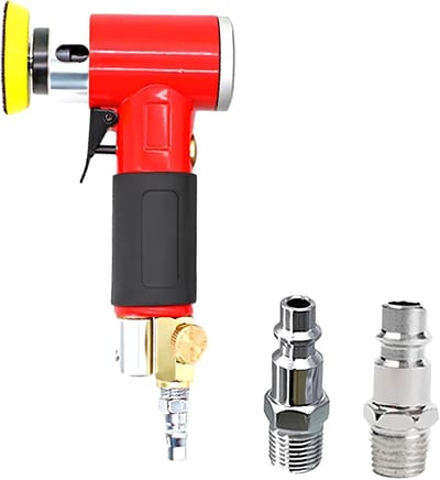 Veelzijdige pneumatische polijstmachine – Meerdere formaten – Ideaal voor autodetailing en houtrenovatie – Compacte luchtschuurmachine（1）