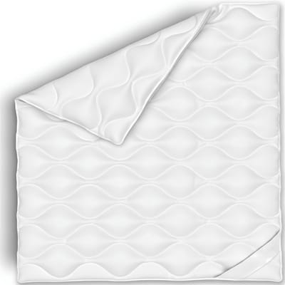 KAD® Deken - Dekens - Blanket - Wit - 200cm x 220cm x 4cm