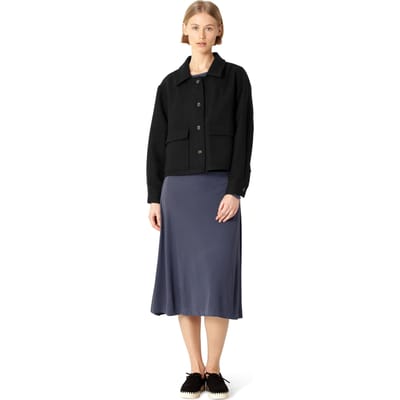 Ilse Jacobsen Woolen01 2nd Layer Black Größe: 36 | Cropped-Jacken Outlet | Damen | Schwarz
