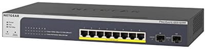 10-Poort Gigabit Ethernet LAN PoE+ Switch - Smart Managed Pro met 8 PoE+ 190W en 2 SFP