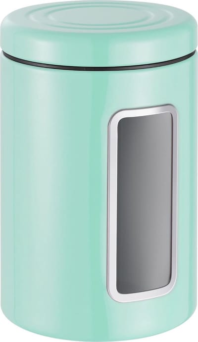 Wesco - Voorraadbus met venster  - 2.0 liter - Mint Groen