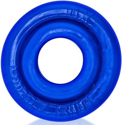 Oxballs - Rimz Big Softlips - Siliconen/TPR Cockring - Blauw