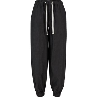 Urban Classics Light Jogpants Dames Trainingsbroek - zwart - XS