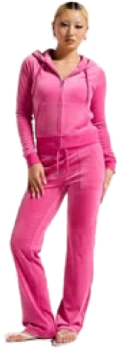 Juicy Couture Juicy Couture Del Ray Straight Leg Track Pant With Pocket FELROZE - Maat XS