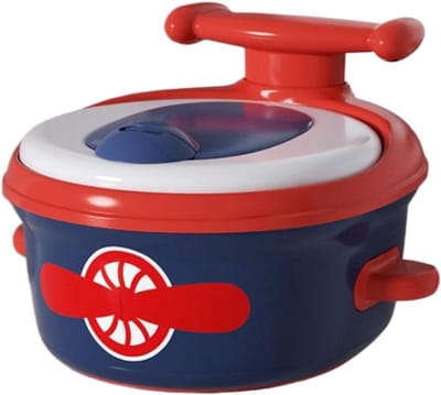 Baby Toilet Trainingstoel - Potje Kinderen - Zindelijkheidstraining - Anti-slip Basis - 37 x 32 x 19 cm - Vliegtuig