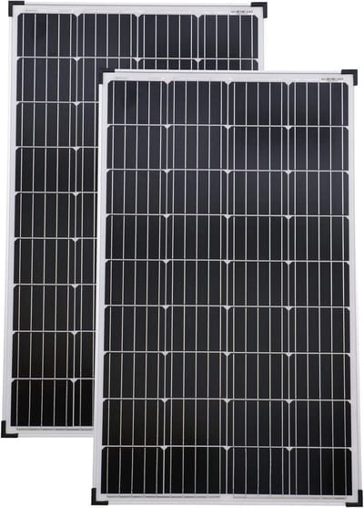 Zonnepanelen 130 Watt Mono - 2 Stuks Fotovoltaïsche Zonnecellen