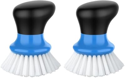 Handzame Afwasborstel Set van 2 - Ergonomisch Ontwerp voor Effectief Schoonmaken