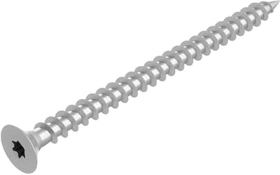Spaanplaatschroeven 4,5 x 60 mm Verzinkt Staal Houtschroef Volledige Schroefdraad TX Zeskant 150 stuks