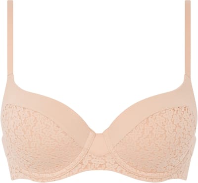 Chantelle - Norah - T-Shirt BH - Bedekkend - Soft Feel - GOLDEN BEIGE