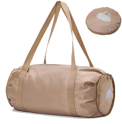 Dailygoods - Opvouwbare Sporttas Voor Heren en Dames - Yogatas, Zwemtas, Kleine Sporttas Voor Vrije Tijd, Kaki