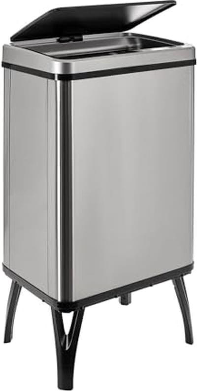 Intelligente Vuilnisemmer 40L met Automatische Sensor en Handmatige Bediening