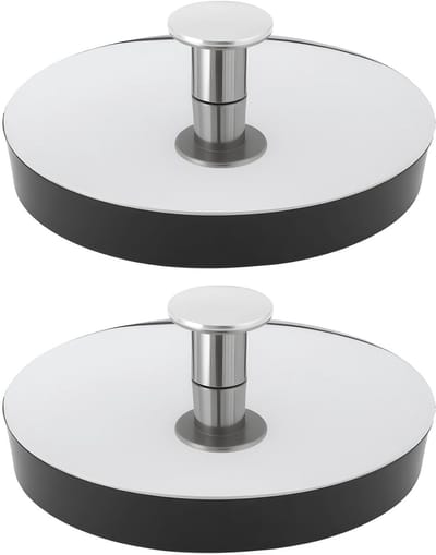 Dailygoods- Afvoerplug Grote Maat - 2 Stuks - Rubber - Antislip - Geschikt voor Bad en Wastafel - Afmetingen 55x22 mm - Afvoerstop
